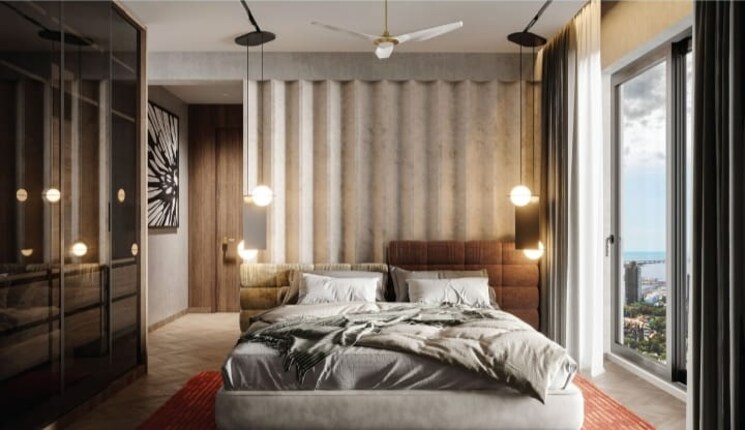 Bedroom, eon-one 3 Bedroom 1305 Sq.Ft. Apartment In Prabhadevi Mumbai 8167564