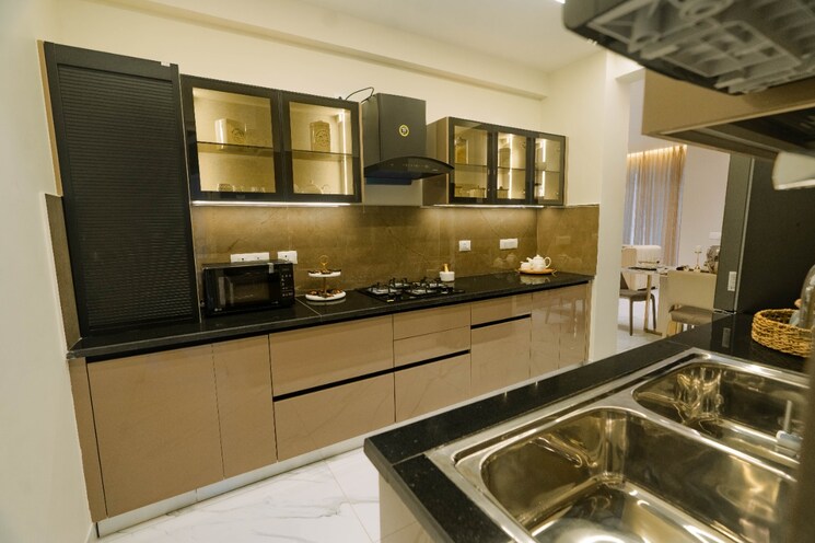 Kitchen, kharar kurali highway 3 Bedroom 1650 Sq.Ft. Apartment In KharaR Kurali Highway Mohali 8167623