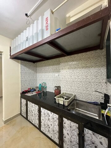 Kitchen in 1 BHK Apartment at Agarwal Vrindavan Gardens, Vasai East – for Sale