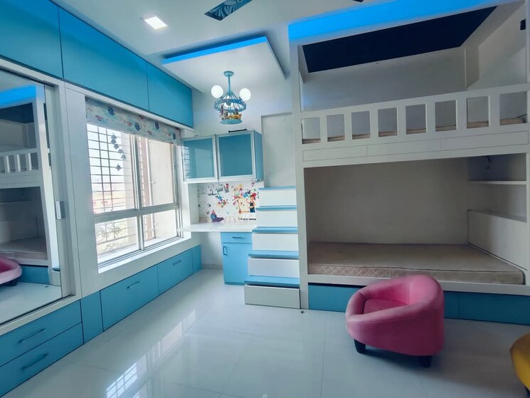 Living Room, nyati-evita 3 Bedroom 1679 Sq.Ft. Apartment In Dhanori Pune 8167679