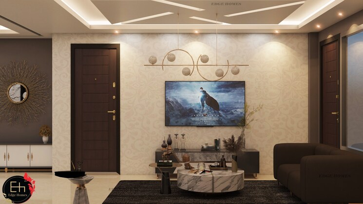 Living Room, amolik-residency 3 Bedroom 175 Sq.Yd. Builder Floor In Sector 86 Faridabad 8167690
