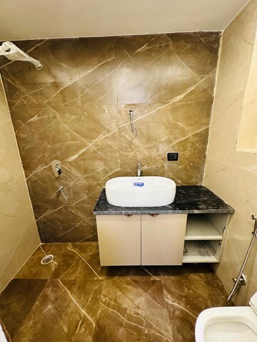 Bathroom in 3 BHK Builder Floor at Chattarpur – for Sale