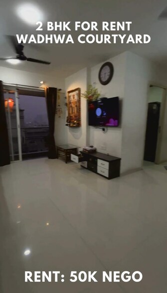 2 BHK Apartment For Rent in Courtyard by Narang Realty and The Wadhwa Group Pokhran Road No 2 Thane  8167759