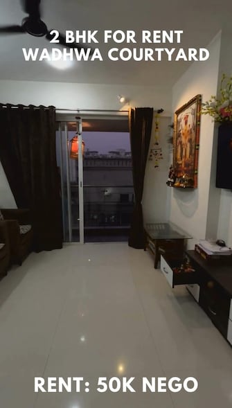 2 BHK Apartment For Rent in Courtyard by Narang Realty and The Wadhwa Group Pokhran Road No 2 Thane  8167759