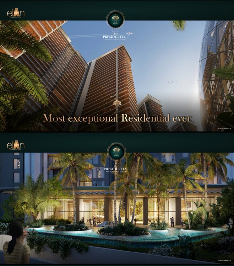 Exterior View, elan-the-emperor 4 Bedroom 4900 Sq.Ft. Apartment In Sector 106 Gurgaon 8167783