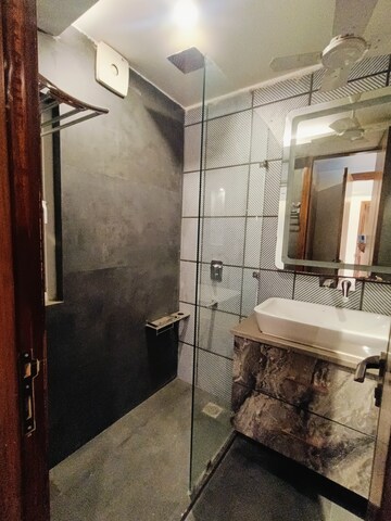 Kitchen in 4 BHK Builder Floor at Ansal API Esencia, Sector 67 – for Rent