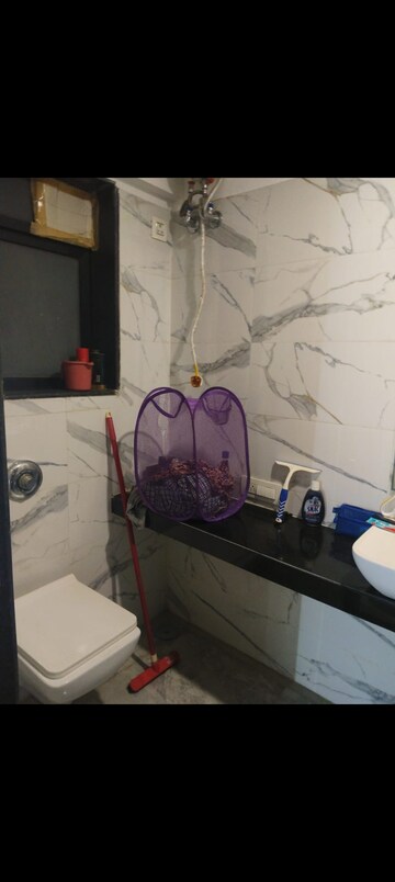 Attached Bathroom in 2 BHK Apartment at Hubtown Hill Crest, Andheri East – for Rent