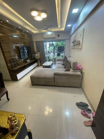 Living Room in 2 BHK Apartment at Evershine Woods, Mira Road – for Sale