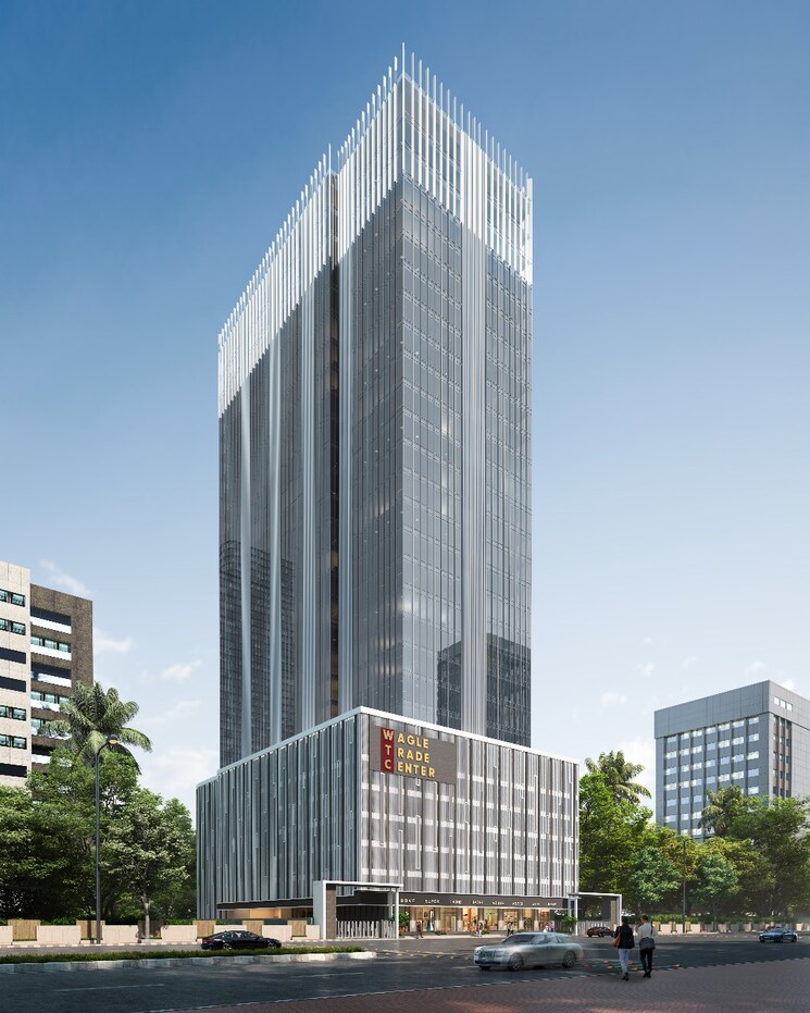 Exterior View, squarefeet-times-square Commercial Office Space 875 Sq.Ft. In Wagle Industrial Estate Thane 8167999