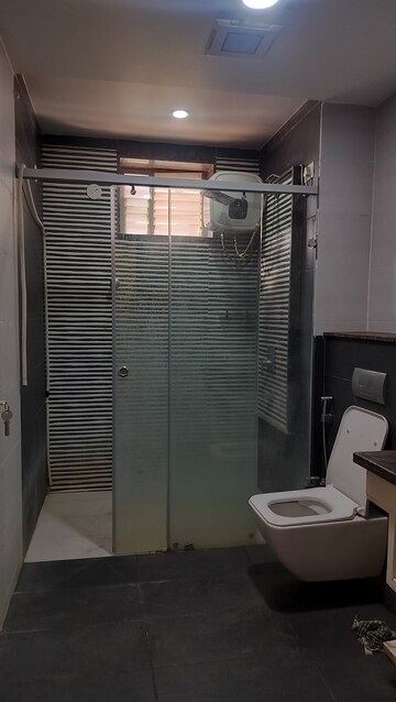 Bathroom in 3 BHK Apartment at Jubilee Hills – for Rent