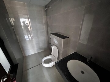 Bathroom in 2 BHK Apartment at Shapoorji Pallonji Sensorium, Hinjewadi – for Rent
