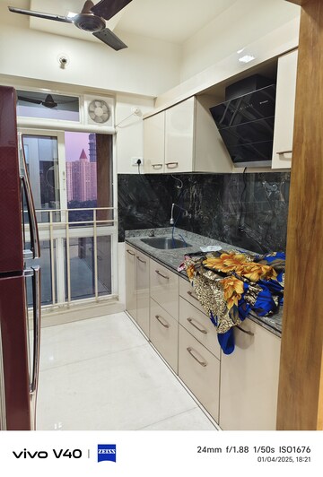 Kitchen in 2 BHK Apartment at Vijay Orovia, Ghodbunder Road – for Sale