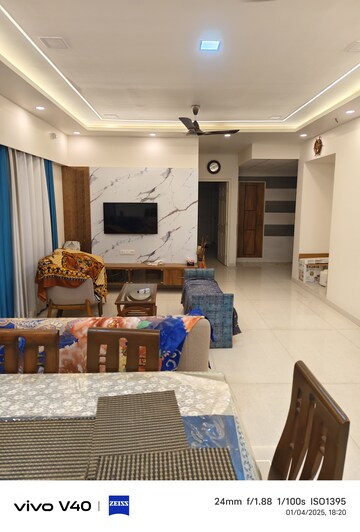 Living Room in 2 BHK Apartment at Vijay Orovia, Ghodbunder Road – for Sale
