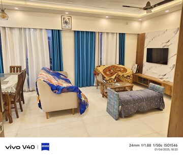 Living Room in 2 BHK Apartment at Vijay Orovia, Ghodbunder Road – for Sale