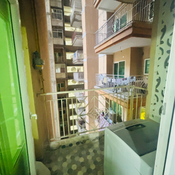Balcony in 3 BHK Apartment at Migsun Twinz, Eta Ii Greater Noida – for Rent