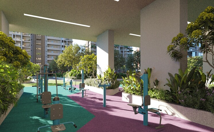 Garden, supadha-gamya 3 Bedroom 2430 Sq.Ft. Apartment In Tellapur Hyderabad 8168081