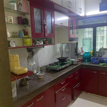 Kitchen in 2 BHK Apartment at Mahindra Lifespaces The Great Eastern Gardens, Datar Colony – for Rent