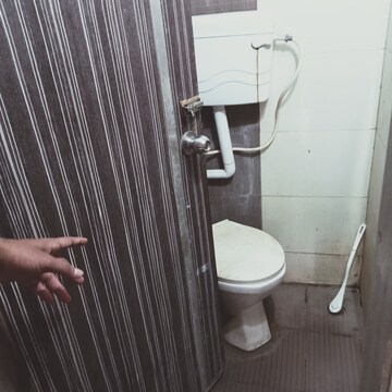 Bathroom in 1 BHK Apartment at Kavya Hill View CHS, Anand Nagar – for Rent
