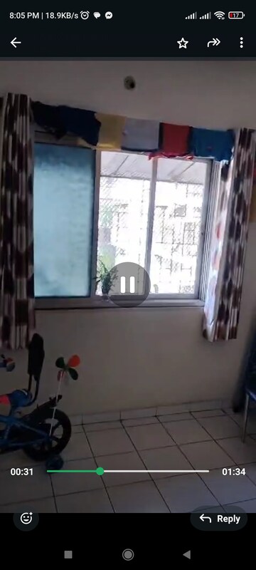 Bedroom in 2 BHK Apartment at Beverly Park Mira Road East, Mira Road – for Sale