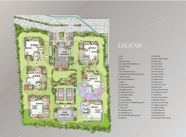Master Plan, supadha-gamya 3 Bedroom 2430 Sq.Ft. Apartment In Tellapur Hyderabad 8168161