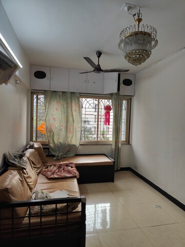 Living Room in 2 BHK Apartment at Triveni Vasant Vihar CHS, Vasant Vihar – for Rent