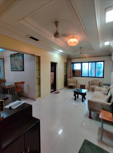 Living Room in 2 BHK Apartment at Shilp Tower, Lower Parel – for Rent