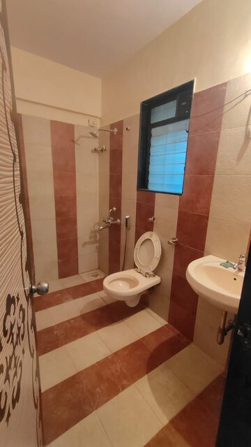 Bathroom in 3 BHK Apartment at Kabra Hyde Park, Manpada – for Sale