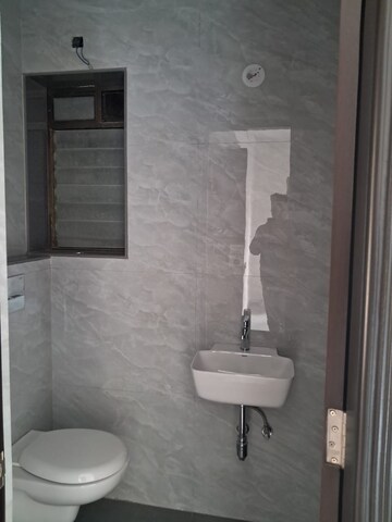 Bathroom in 1 BHK Apartment at MJ Shah Centrio, Govandi – for Rent