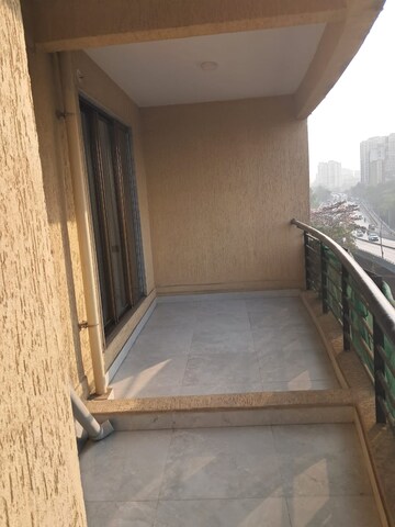 Balcony in 1 BHK Apartment at MJ Shah Centrio, Govandi – for Rent