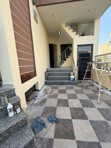 Staircase in 3 BHK Builder Floor at Aerocity – for Rent