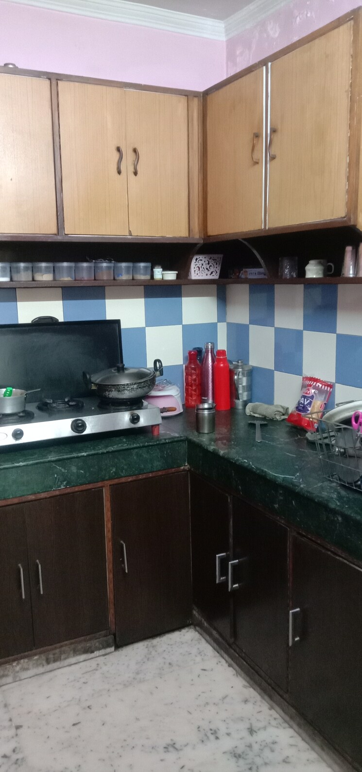 Kitchen, e block shastri nagar 2 Bedroom 950 Sq.Ft. Builder Floor In E Block Shastri Nagar Ghaziabad 8168417