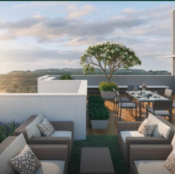 Balcony in 5 BHK Villa at Anant Raj Estate The Villas, Sector 60 – for Sale