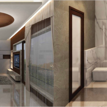 Bathroom in 5 BHK Villa at Anant Raj Estate The Villas, Sector 60 – for Sale