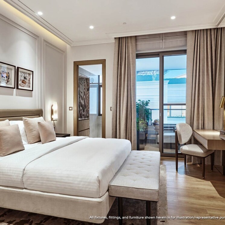 Bedroom, anant-raj-estate-the-villas 5 Bedroom 7500 Sq.Ft. Villa In Sector 60 Gurgaon 8168454