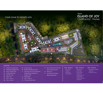 Master Plan in 2 BHK Apartment at Gera Island of Joy, Kharadi – for Sale