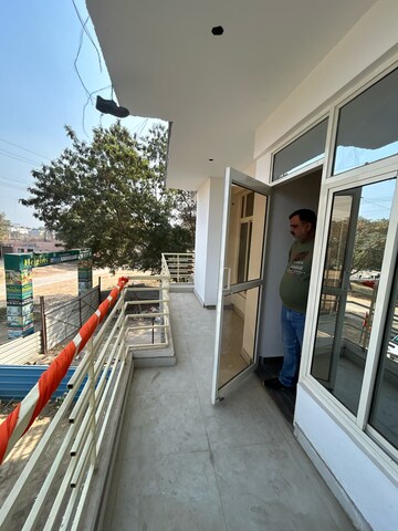 Balcony in 2 BHK Apartment at DevLandcon Hitaishi Heights, Raj Nagar Extension – for Sale