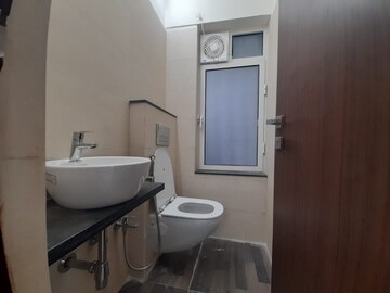 Bathroom in 1 BHK Apartment at Omkar Signet, Malad East – for Rent