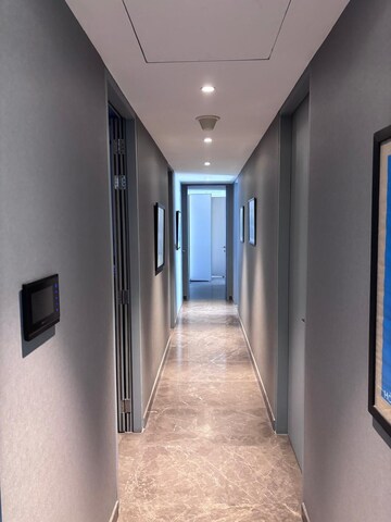 Building Lobby in 4 BHK Apartment at Lodha Trump Tower, Worli – for Rent