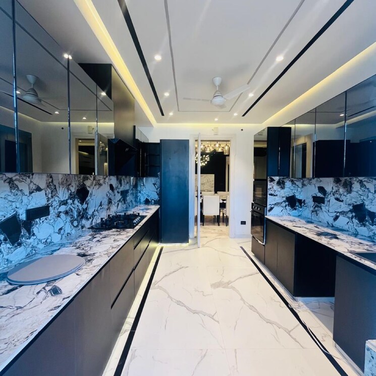 Kitchen, ansal-sushant-lok-i 4 Bedroom 3800 Sq.Ft. Builder Floor In Sector 43 Gurgaon 8168505