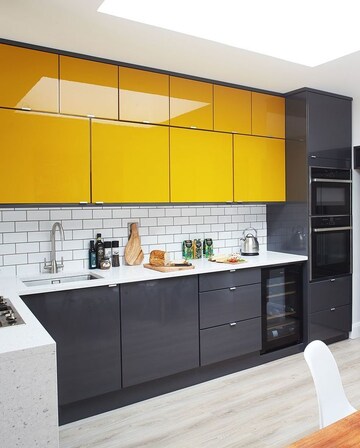 Kitchen in 4 BHK Apartment at Juneja Ospira, Alipore – for Sale