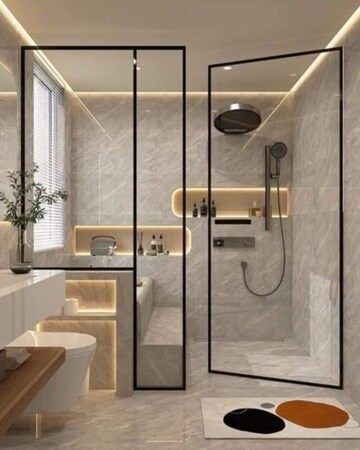 Staircase in 4 BHK Apartment at Juneja Ospira, Alipore – for Sale