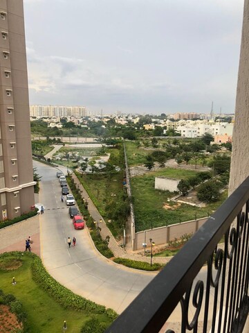 Balcony in 2 BHK Apartment at Prestige Song Of The South, Yelenahalli – for Rent