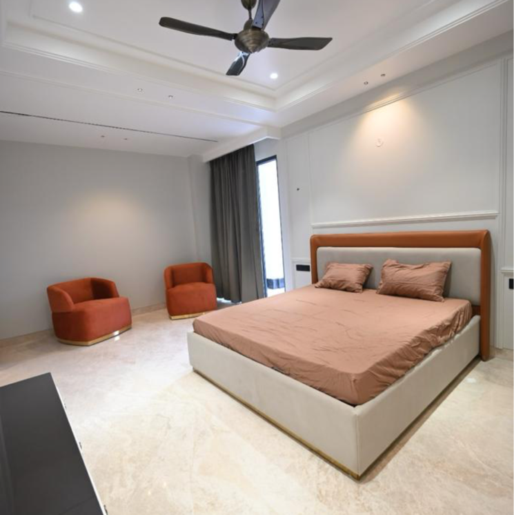 Bedroom, dlf-imperial-residences 4 Bedroom 4500 Sq.Ft. Builder Floor In Sector 26 Gurgaon 8168552