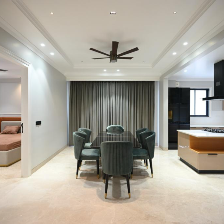 Living Room, dlf-imperial-residences 4 Bedroom 4500 Sq.Ft. Builder Floor In Sector 26 Gurgaon 8168552