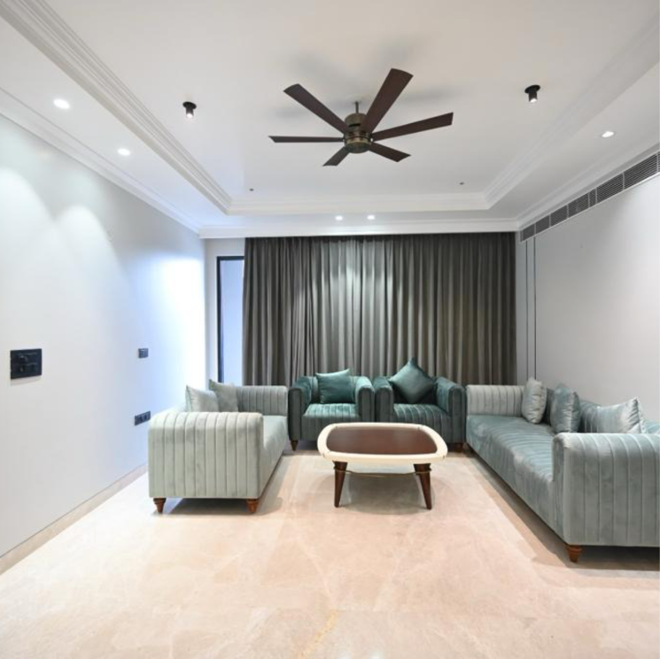 Living Room, dlf-imperial-residences 4 Bedroom 4500 Sq.Ft. Builder Floor In Sector 26 Gurgaon 8168552