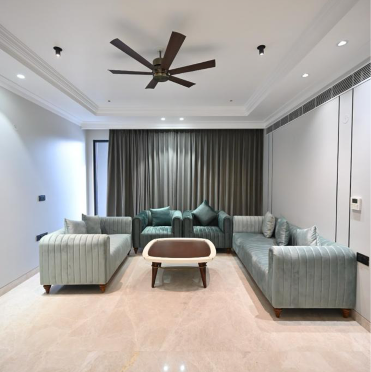 Living Room, dlf-imperial-residences 4 Bedroom 4500 Sq.Ft. Builder Floor In Sector 26 Gurgaon 8168552