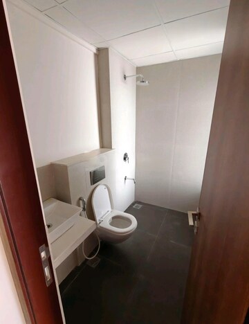 Bathroom in 2 BHK Apartment at Piramal Vaikunth Vairat, Balkum Pada – for Rent
