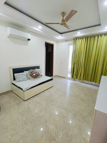 Living Room in 4 BHK Builder Floor at Ansal API Esencia, Sector 67 – for Rent