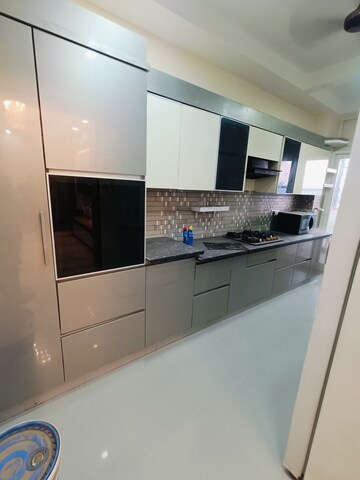 Kitchen in 4 BHK Builder Floor at Ansal API Esencia, Sector 67 – for Rent