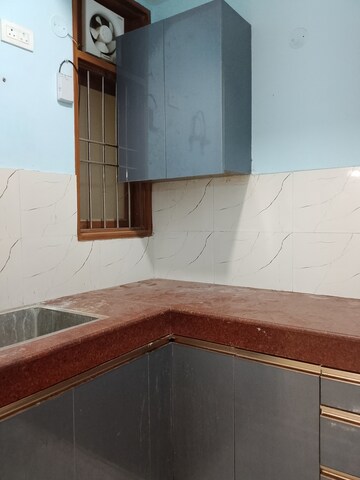 Kitchen in 2 BHK Builder Floor at Saket – for Rent